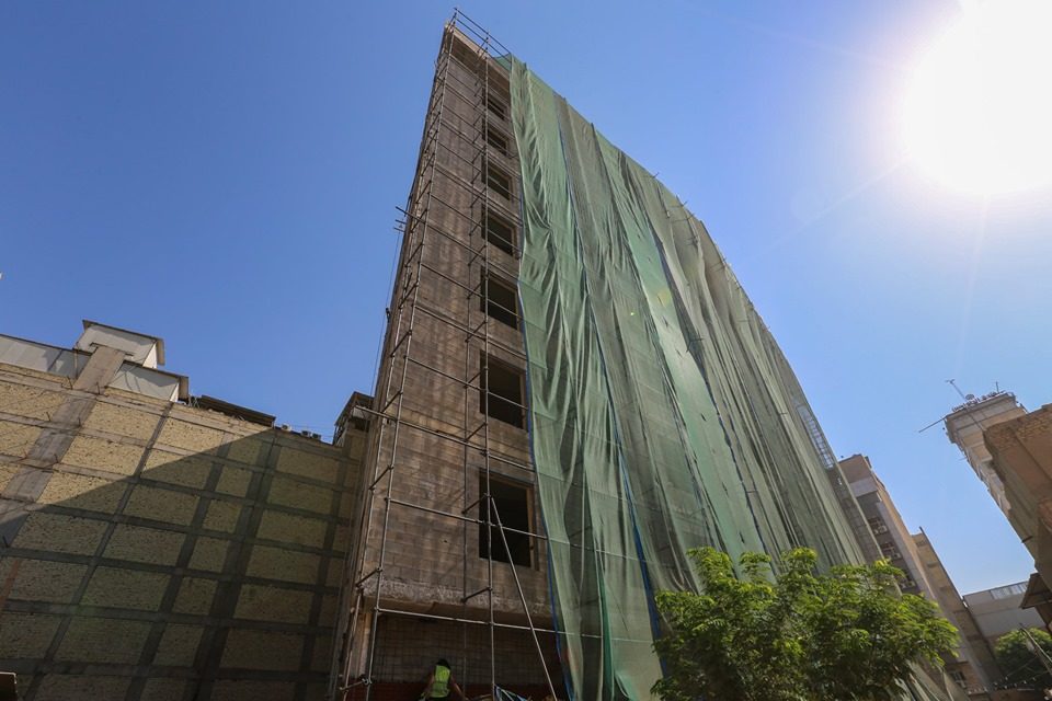 65% Completion at the Shrine Departments Complex