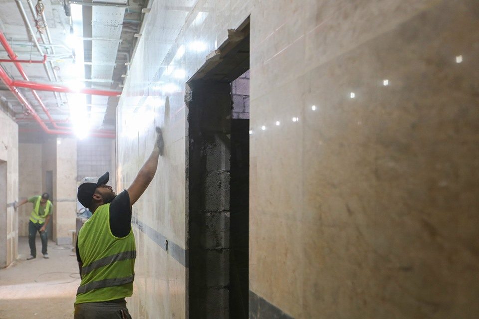 65% Completion at the Shrine Departments Complex