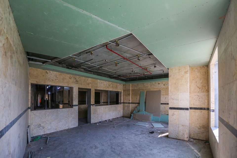 65% Completion at the Shrine Departments Complex