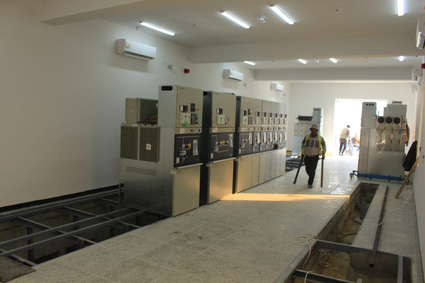 المراحل النهائية لمشروع محطة كهرباء الكفيل الثانوية 33/11 KV