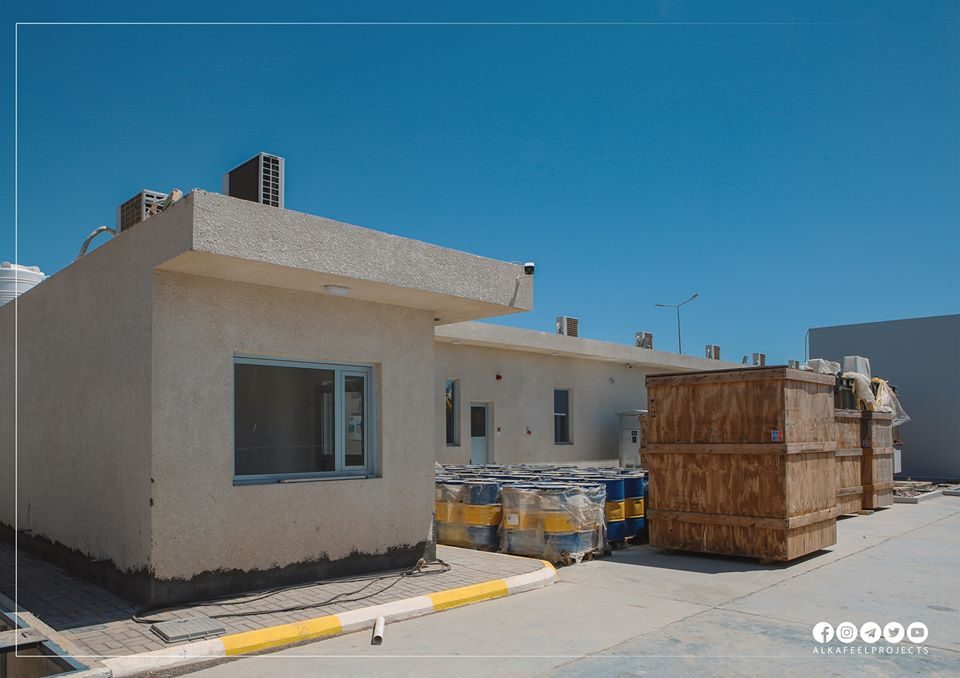 محطة كهرباء الكفيل الثانوية 33/11 kv تصل الى مراحل نهائية بنسبة انجاز بلغت 95%