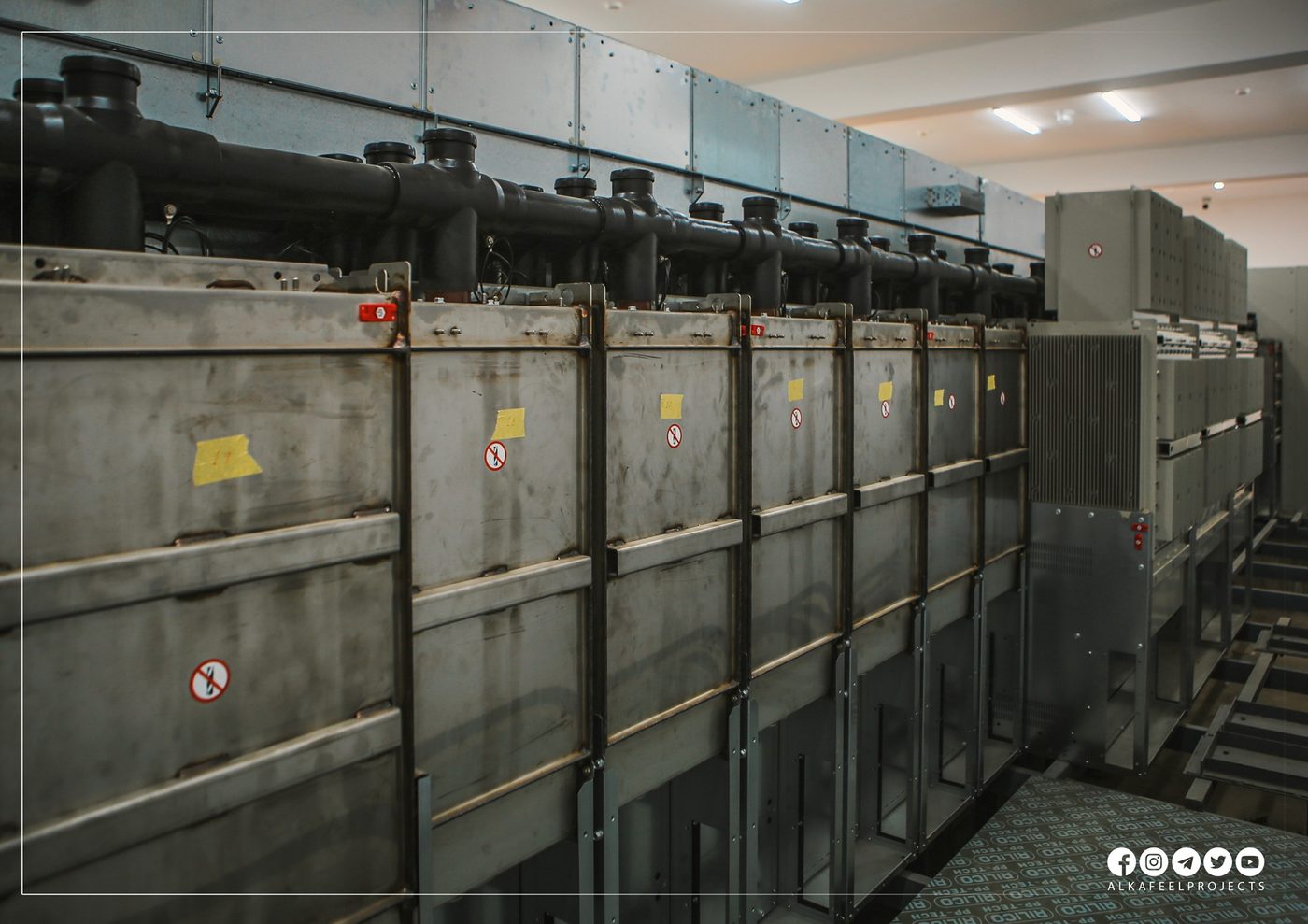 محطة كهرباء الكفيل الثانوية 33/11 kv تصل الى مراحل نهائية بنسبة انجاز بلغت 95%