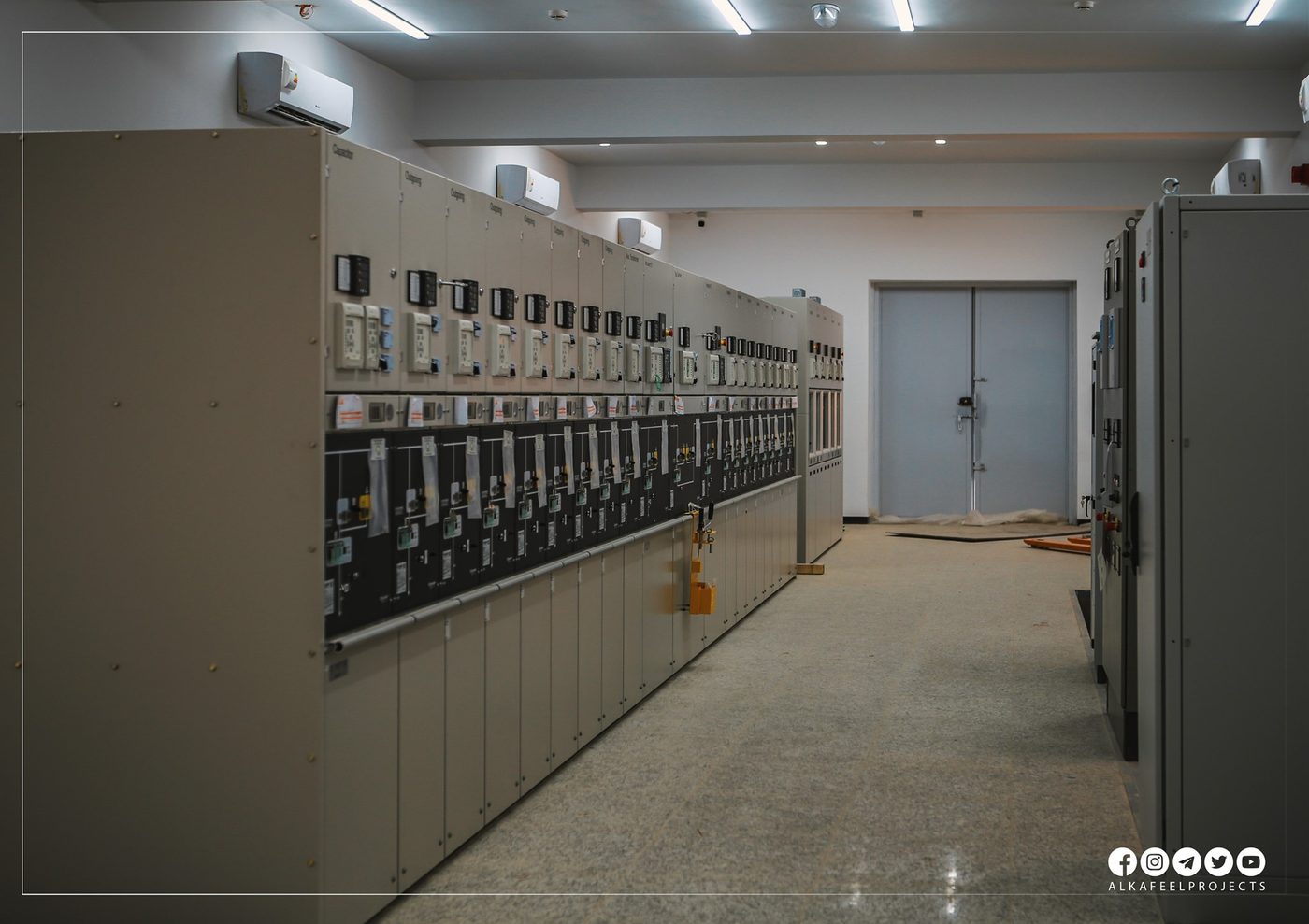 محطة كهرباء الكفيل الثانوية 33/11 kv تصل الى مراحل نهائية بنسبة انجاز بلغت 95%